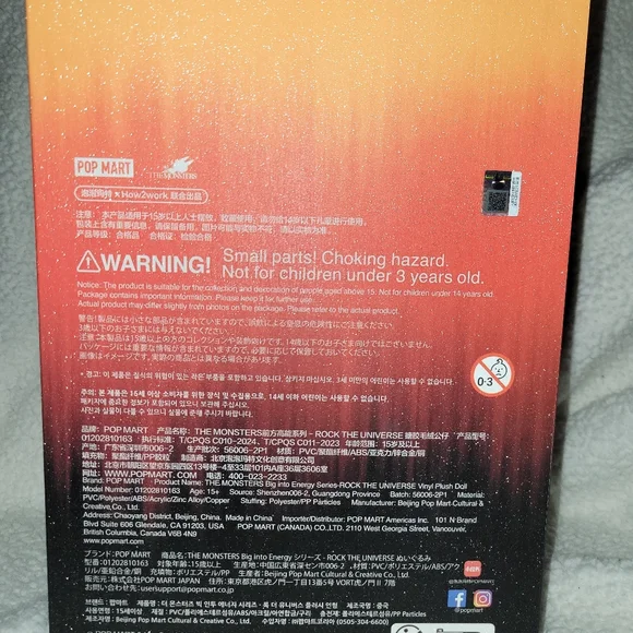 New Authentic Rock The Universe Labubu - Picture 4 of 12